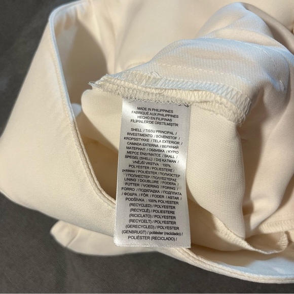 Ralph Lauren Cream Knee-length Wrap Skirt with Tie Front and Pleats - Picture 7 of 10